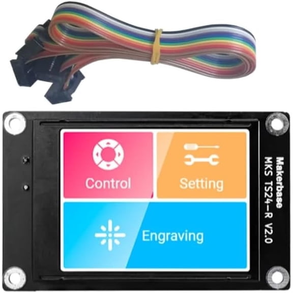 GRBL Shield Laser Control Card MKS DLC32 V2.1 TS35 LCD CNC Upgrade Controller for Mini Printer Engraving Marking Machine (Set*12)