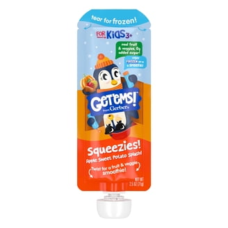 Gerber Get'ems Squeezies, Apple Sweet Potato Smoothie Pouches