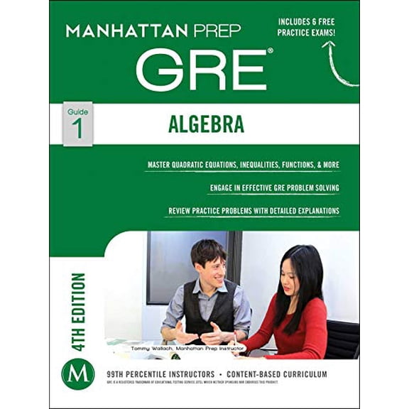 Pre-Owned GRE Algebra Strategy Guide (Paperback) 1937707830 9781937707835