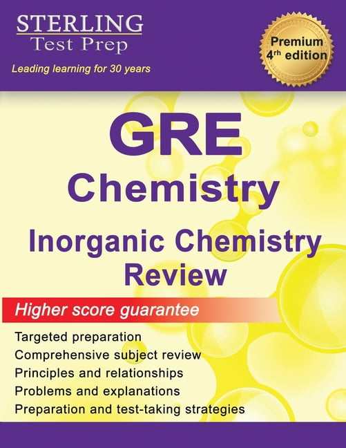 Inorganic Chemistry Review for GRE Chemistry Subject Test - Walmart.com Inorganic Chemistry Review for GRE Chemistry Subject Test - Walmart.com
