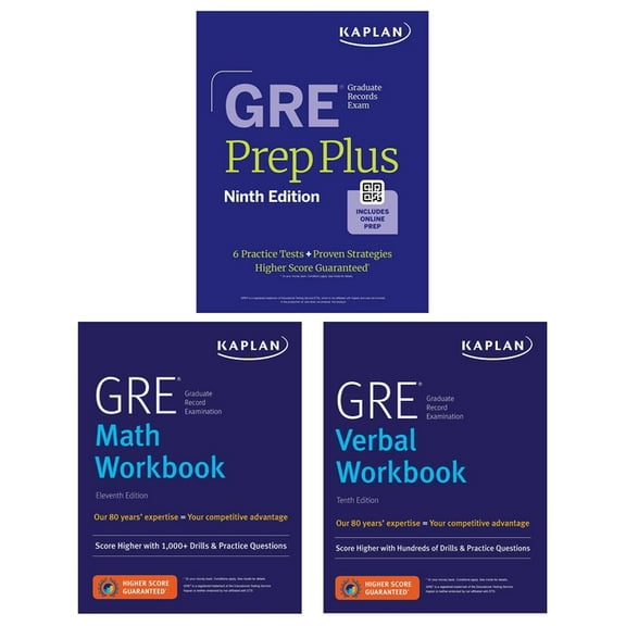 Kaplan Test Prep GRE Complete Ninth Edition (2026): Includes 6 Full Length Practice Tests, 2500+ Practice Questions + Online Access to 10, (Paperback)
