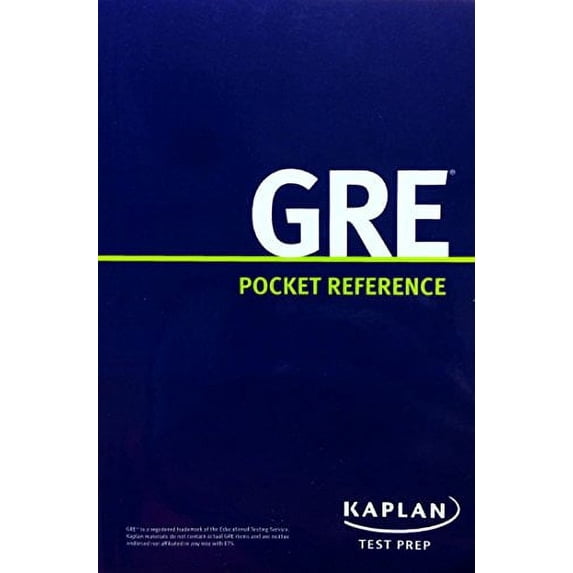 Pre-Owned GRE Pocket Reference, 9781625234827, 1625234821, Paperback,