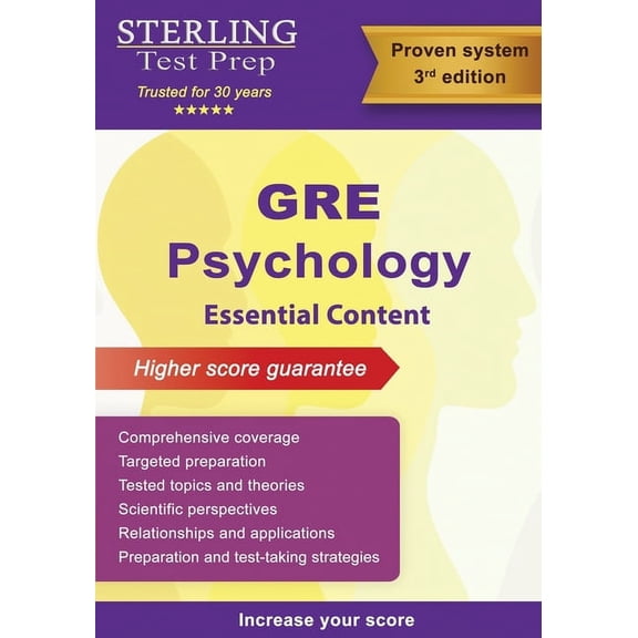 GRE Psychology: Comprehensive Review for GRE Psychology Subject Test, (Paperback)