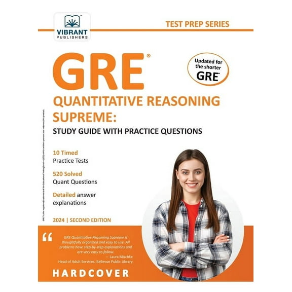 GRE Quantitative Reasoning Supreme: Study Guide with Practice Questions (Hardcover)