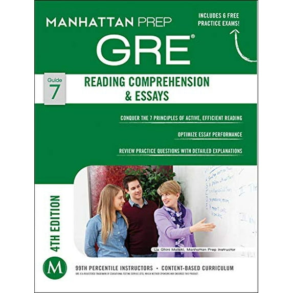 Pre-Owned GRE Reading Comprehension & Essays (Paperback) 1937707881 9781937707880