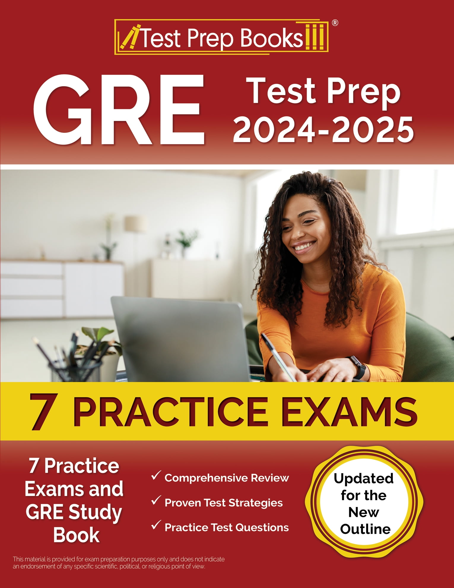 GRE Test Prep 20242025 7 Practice Exams and GRE Study Book [Updated