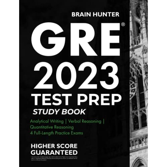 Pre-Owned GRE Test Prep Study Book: Analytical Writing | Verbal Reasoning | Quantitative Reasoning | 4 Full-Length Practice Exams | GRE Study Book Paperback