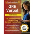 thumbnail image 1 of GRE Verbal Workbook: GRE Verbal Reasoning Prep with Three Complete Practice Tests [3rd Edition Book], (Paperback), 1 of 1
