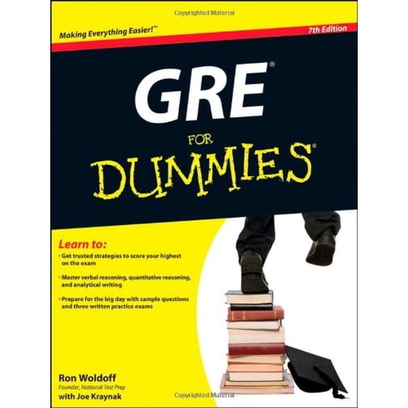 Pre-Owned GRE For Dummies (Paperback) 0470889217 9780470889213
