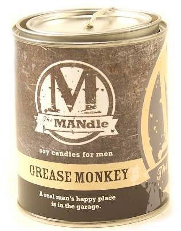 GREASE MONKEY The MANdle Scented Candle by Eco Candles