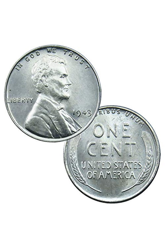 1943 No Mint Mark 1943 U.S. Lincoln Steel Cent Small Cent Seller Ungraded