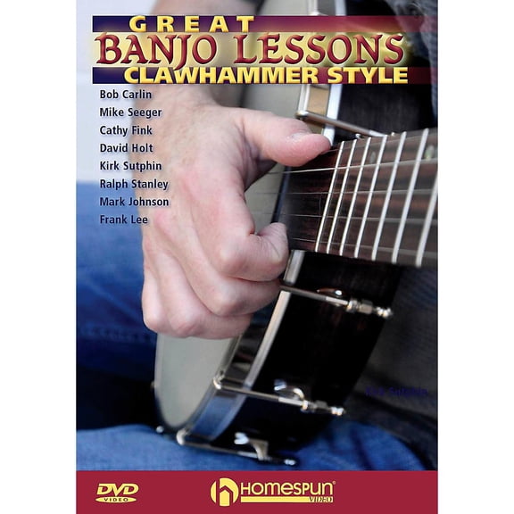 GREAT BANJO LESSONS: CLAWHAMMER STYLE (DVD)