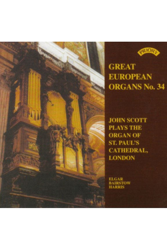 GREAT EUROPEAN ORGANS NO 34 ST PAULS CAT