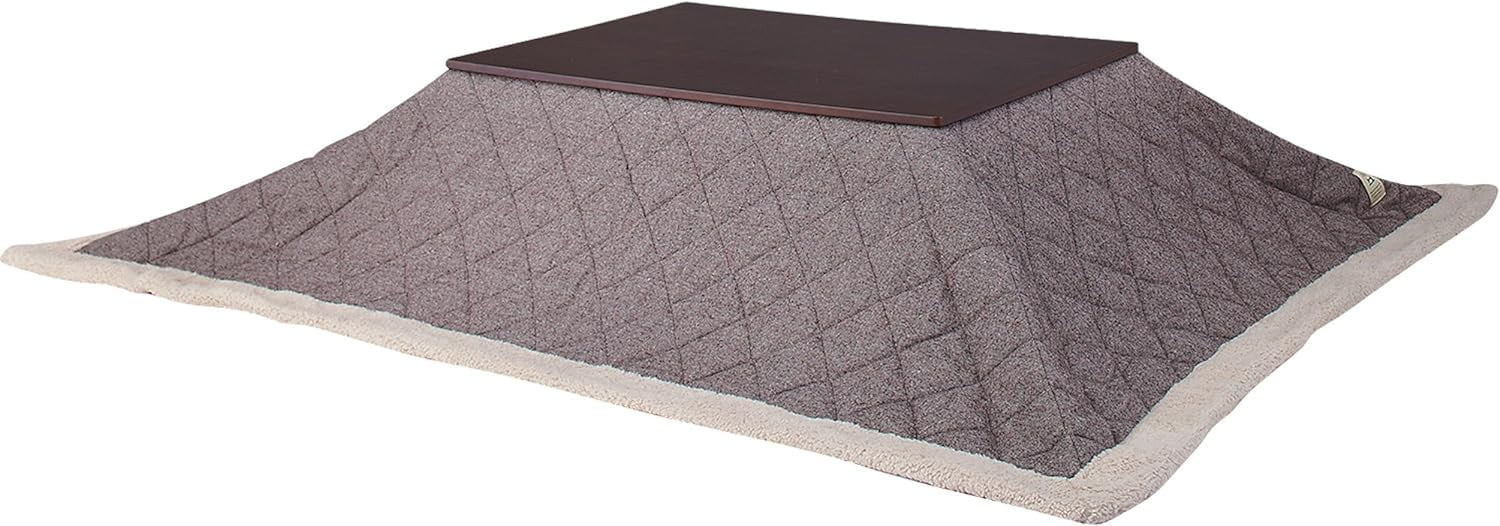 GREAT Kotatsu Futon Comforter Rectangle Shape W75 X D90 Inches, 100