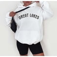 thumbnail image 1 of GREAT LAKES Graphic Unisex Fleece Hooded Sweatshirt, 1 of 7