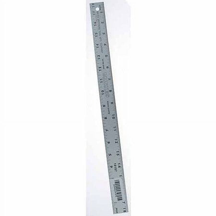 Mayes Aluminum Straight Edge Ruler, 72 in, Silver