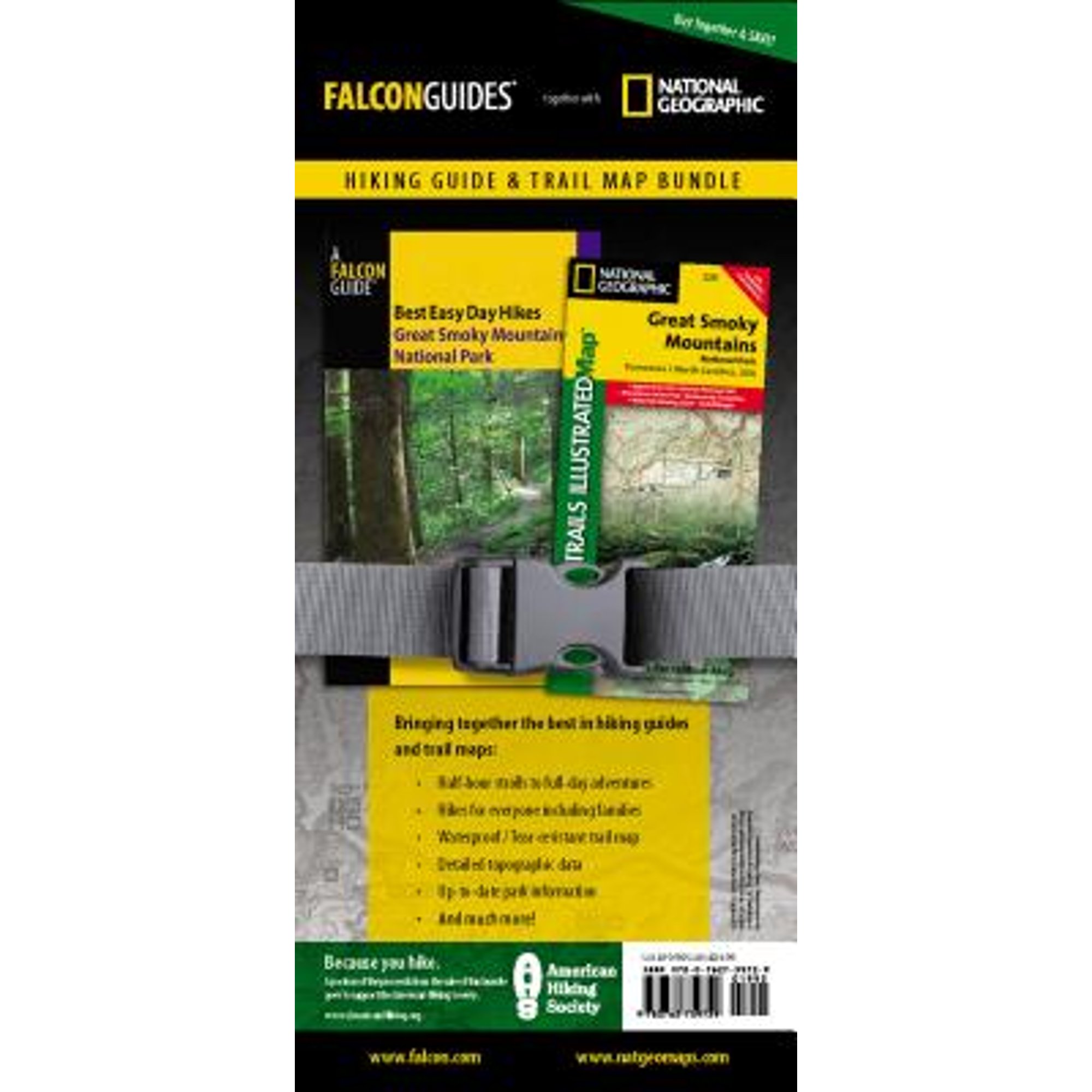 Pre-Owned Best Easy Day Hiking Guide and Trail Map Bundle: Great Smoky ...