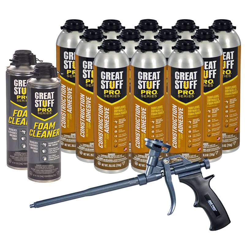 GREAT STUFF PRO Construction Adhesive for Wall & Floor 26.5oz