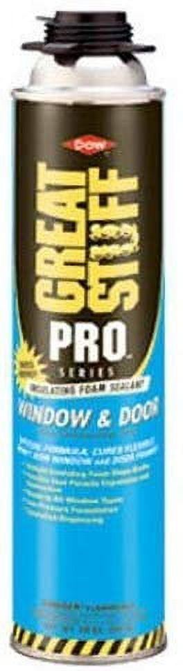 GREAT STUFF PRO Window & Door Foam Sealant (12 Pack) - Low Expansion, Air & Water Seal, Off-White