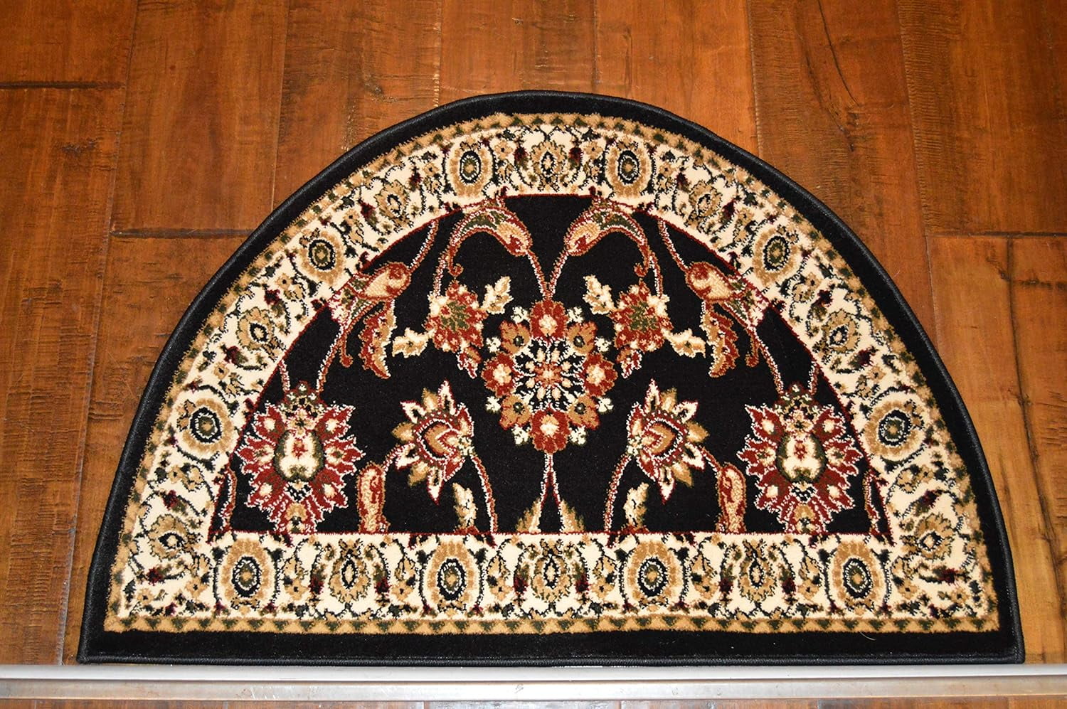 GREAT Slice Fireplace Rug Log Cabin Decor, Kitchen Carpet, Accent Rug
