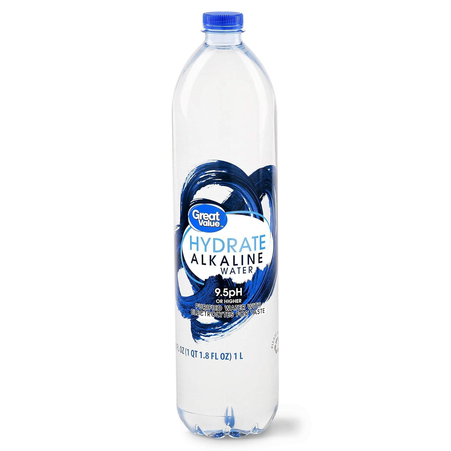 GREAT VALUE HYDRATE ALKALINE WATER 1LTR