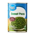thumbnail image 1 of Great Value Sweet Peas, 15 oz Can, 1 of 9
