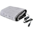 thumbnail image 1 of GREAT WORKING TOOLS Heated Car Blanket, 12v Heated Blanket for Car Electric Blanket 12v Washable 3 Heat Settings Auto Shutoff 55" X 40" - Grey, 1 of 10