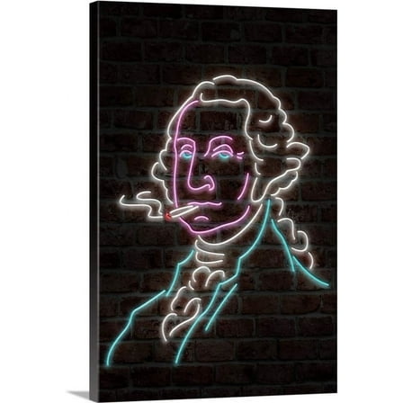 GREATBIGCANVAS Washington Canvas Wall Art Print, Home Decor Artwork, 24"x36"