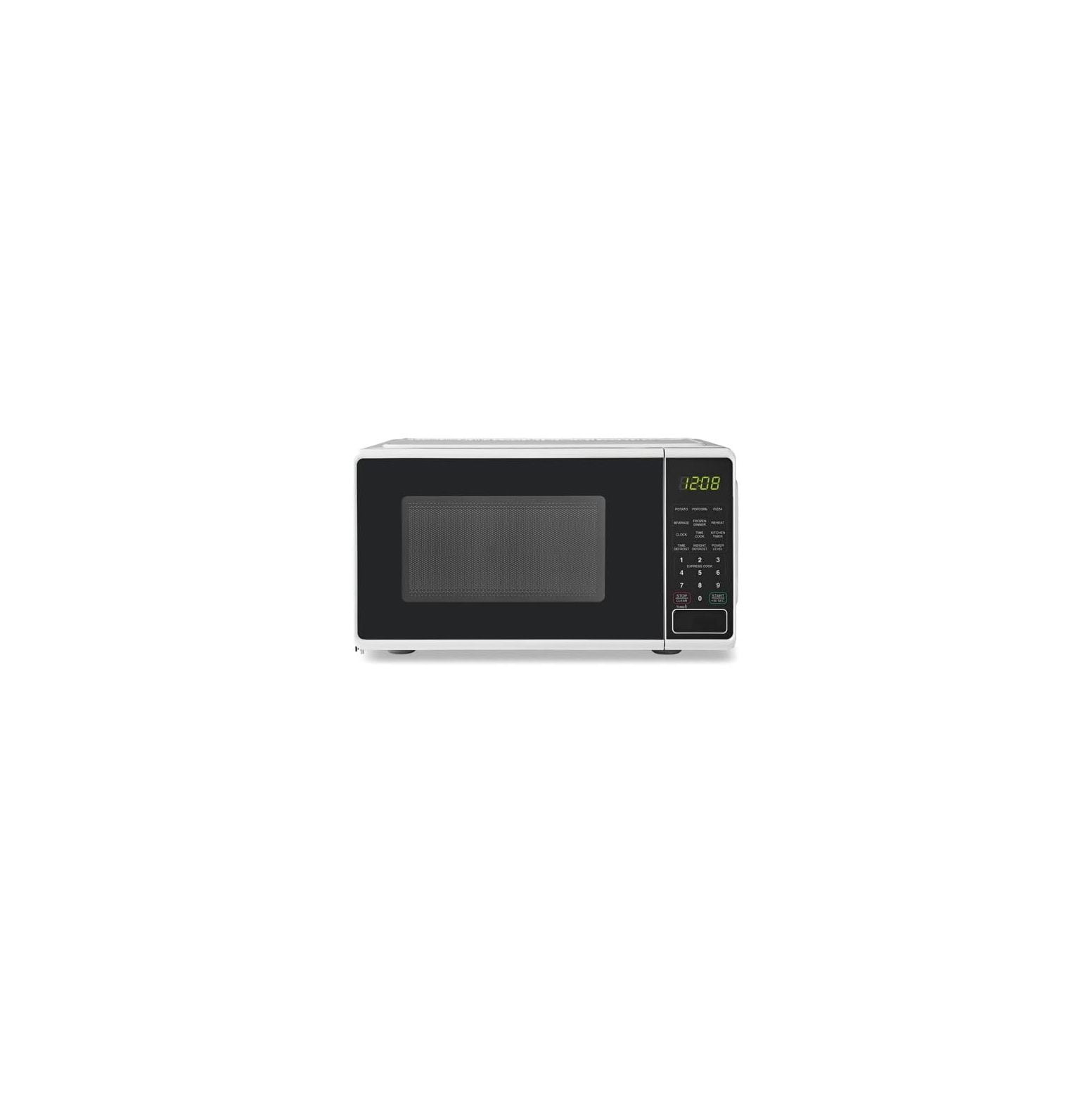 GREATYUUO 0.7 Cu ft Capacity Countertop Microwave Oven, White