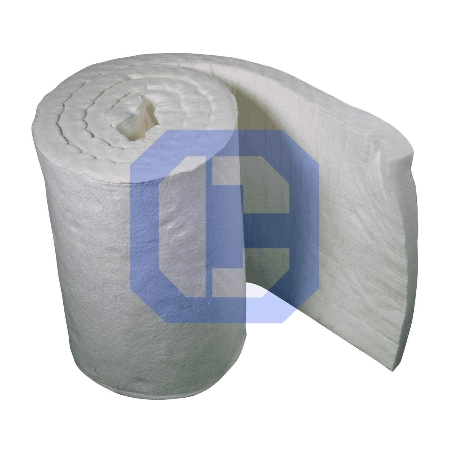 GREATYUUO Ceramic Fiber Insulation Roll, 8 Density 2300F, 1" X 24" X 6