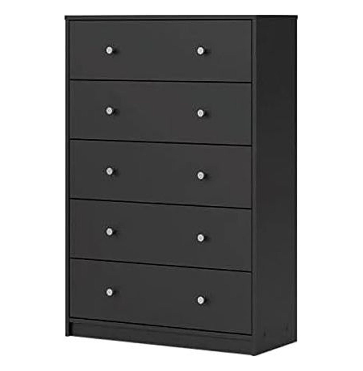 GREATYUUO Contemporary Tall 5 Drawer Slim Dresser Chest/Bedroom Dresser