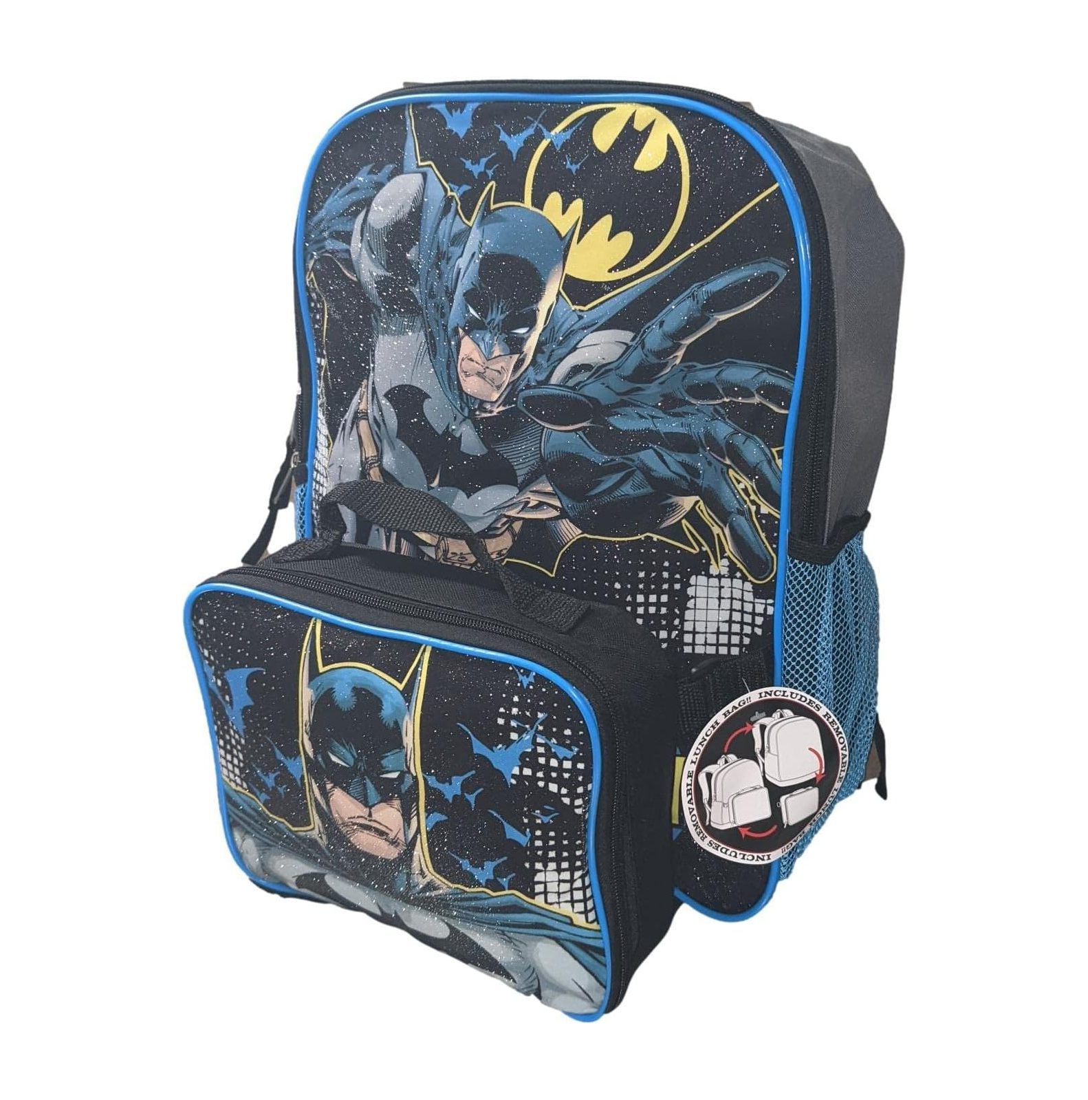 GREATYUUO Full Size 16 Inch Backpack with Detachable Lunch Box