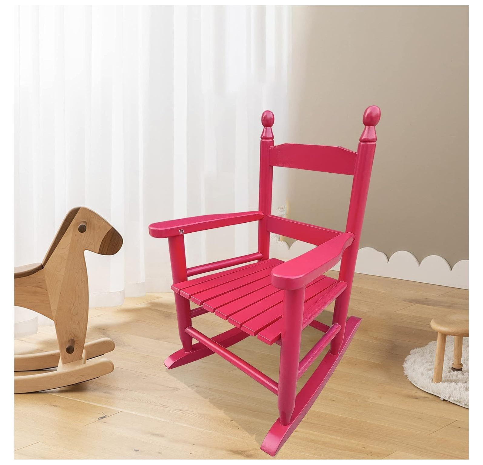 GREATYUUO Kids Rocking Chair, Toddler Kids Rocking Chair, Childrens