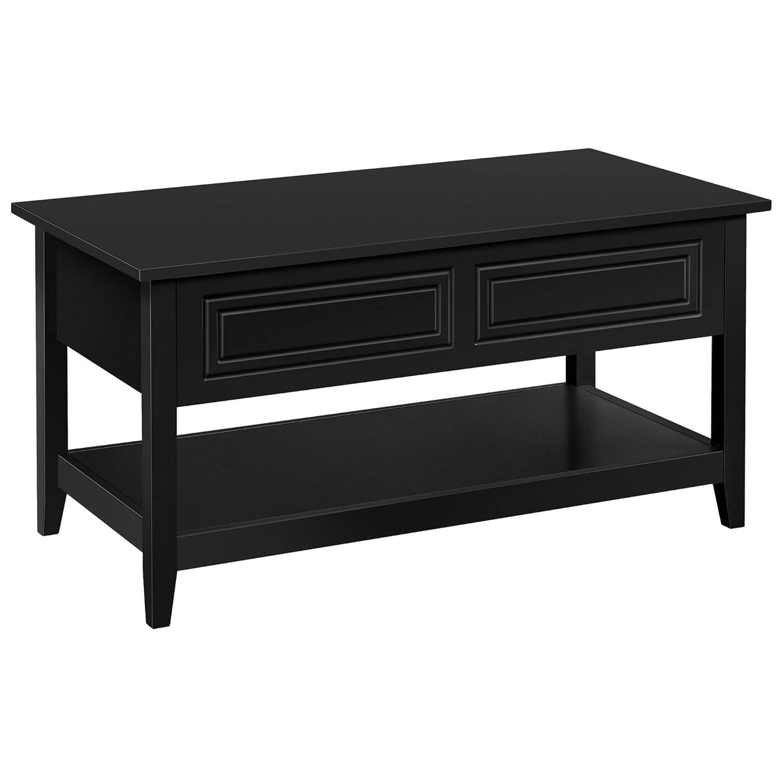 GREATYUUO Lift Top Coffee Table with Hidden Storage and Storage Shelf