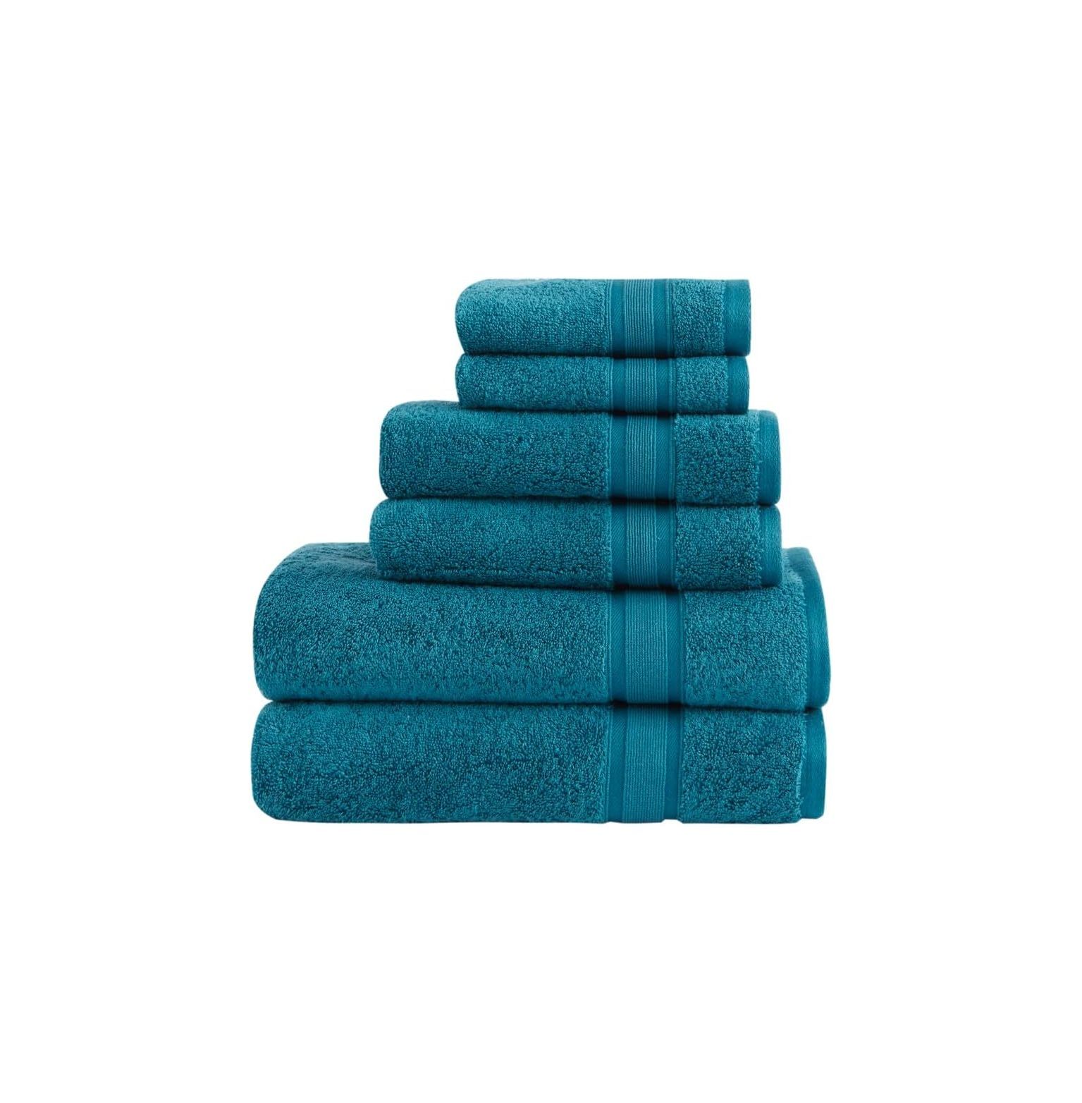 GREATYUUO Modena 100 Luxury Turkish Cotton Luxury 600 GSM Towel Set