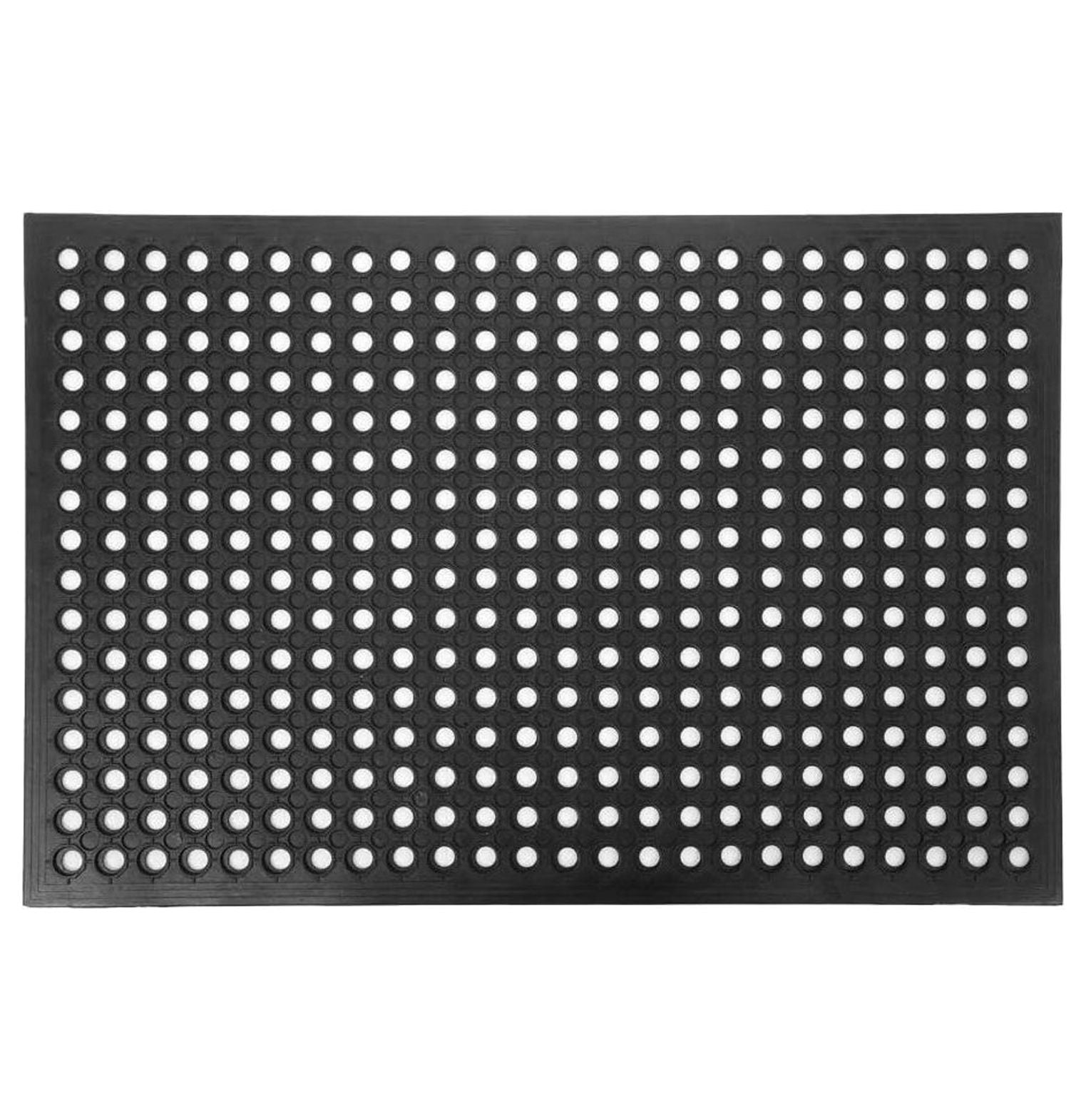 GREATYUUO NonSlip Hexagonal Mat,AntiFatigue Rubber Mat,Rubber Floor