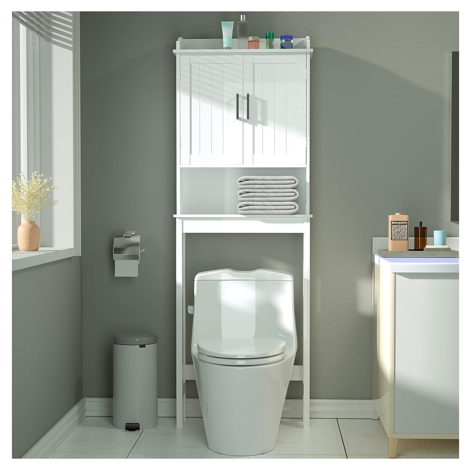 GREATYUUO OverTheToilet Storage, Bathroom Over Toilet