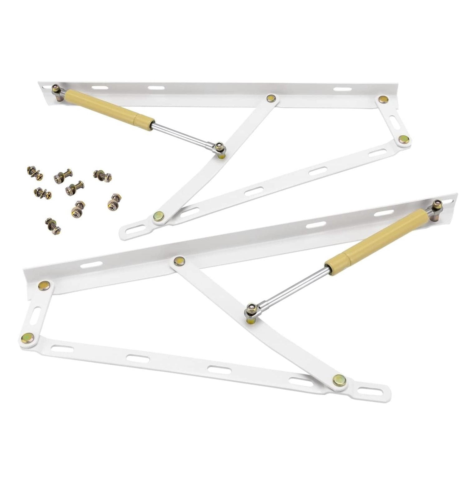 GREATYUUO Pneumatic Storage Bed Lift Mechanism Heavy Duty Gas Spring Bed Storage Lift Kit for