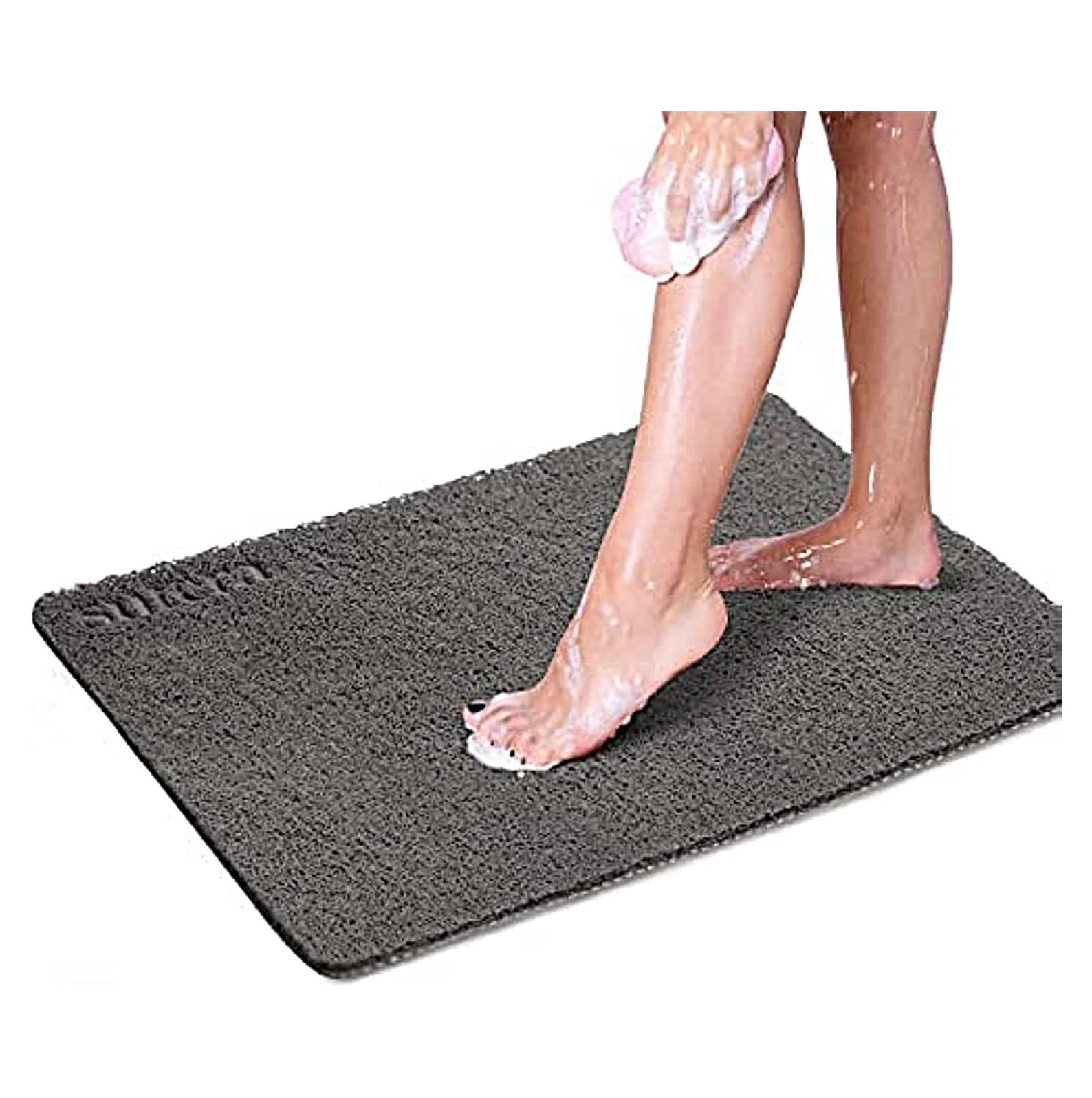 GREATYUUO Slide Guard Bath Mat, Shower Mat Non Slip Bath Shower Mat