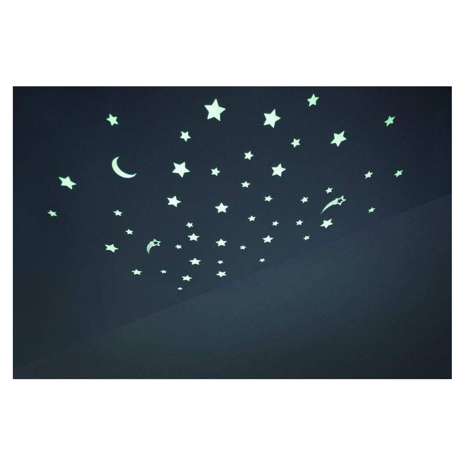 GREATYUUO Starry Night Series (48 pcs/Pack), Glow in The Dark