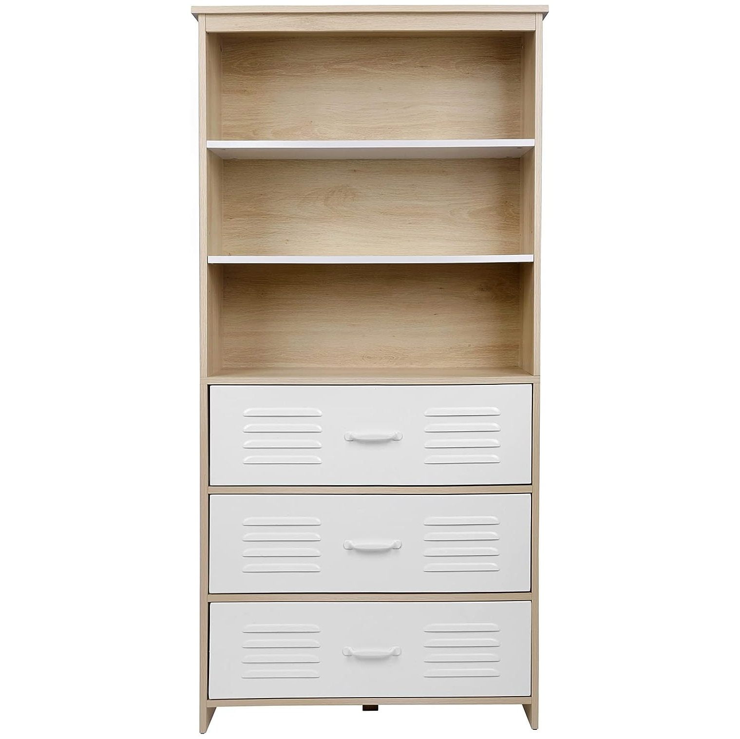 GREATYUUO Storage Standard Bookcase，6Shelf，Multipurpose