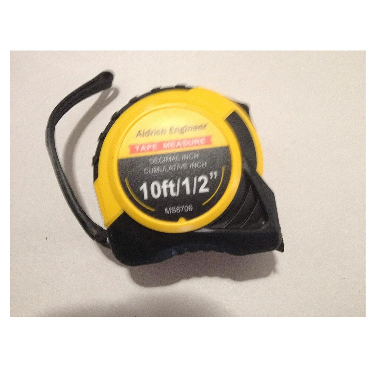 GREATYUUO Tape Measure, Decimal inch, Steel, 120 in, (10 ft but no feet