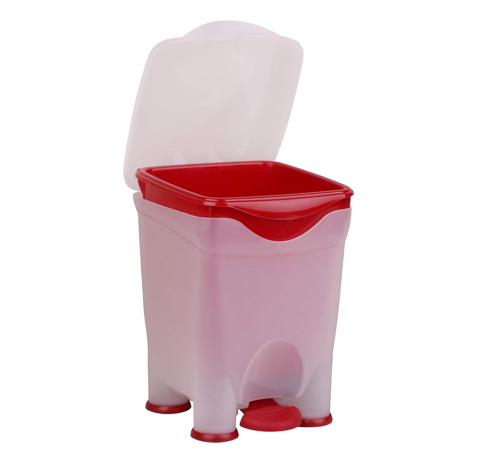 GREATYUUO Trash Bins (Maroon, Easy Bin)