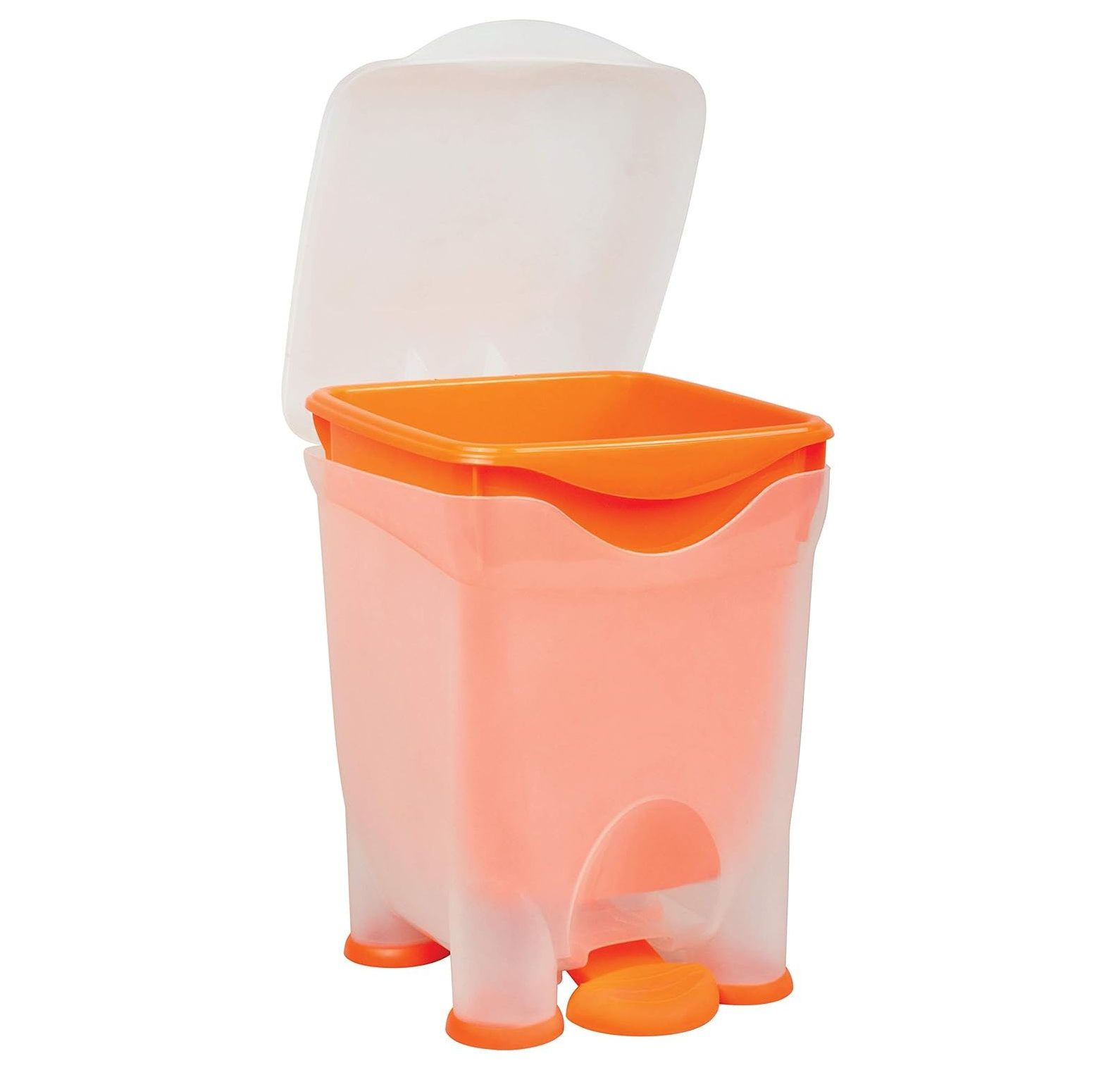 GREATYUUO Trash Bins (Orange, Easy Bin)