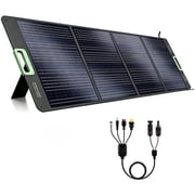 GRECELL Portable Solar Panels for Power Station, 200 GRECELL 200W Portable Solar Panel for Power Station, Foldable Solar Charger, IP65 Waterproof Solar Panel Kit DC XT60 Anderson Aviation Output