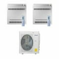 thumbnail image 1 of GREE Multi+ Ultra Series 36,000 BTU 2-Zone Mini Floor Console 18K+18K Ductless Mini-Split System, 1 of 3