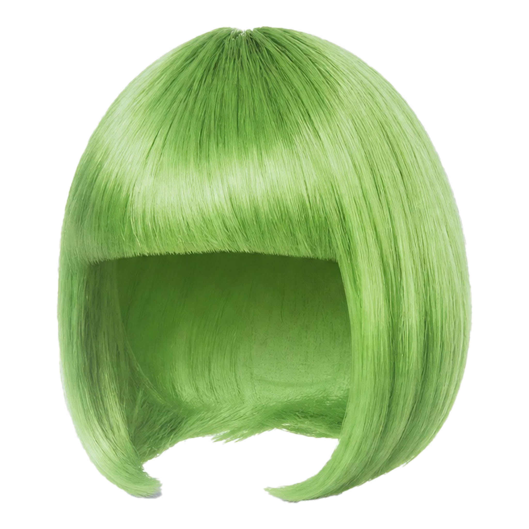 Bob Wig Costume Accessory for Adults, Green, Halloween by Way To Celebrate