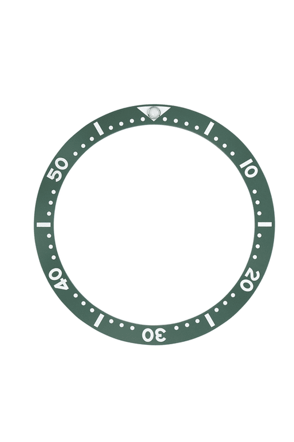GREEN CERAMIC BEZEL INSERT FOR SEIKO 6105 8110 7002 6309 7S26 0020 6306 SKX007 F