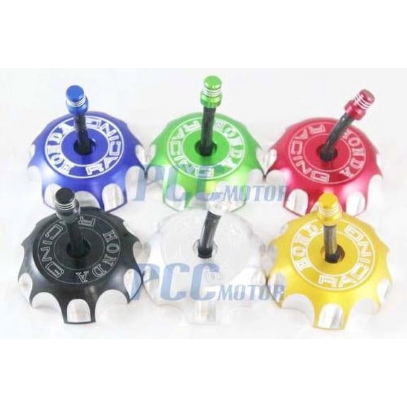GREEN CNC BILLET FUEL GAS CAP For Honda 2004-2009 CRF250R/X CRF450R/X GC10_G