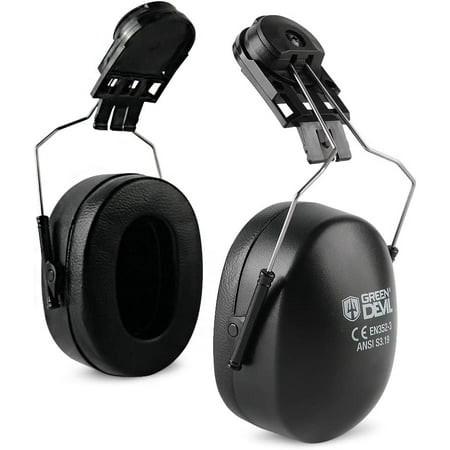 GREEN DEVIL Hearing Protection Noise Cancelling Ear Muffs NRR 28dB Ear Protection For Shooting Gun Range Construction Adult